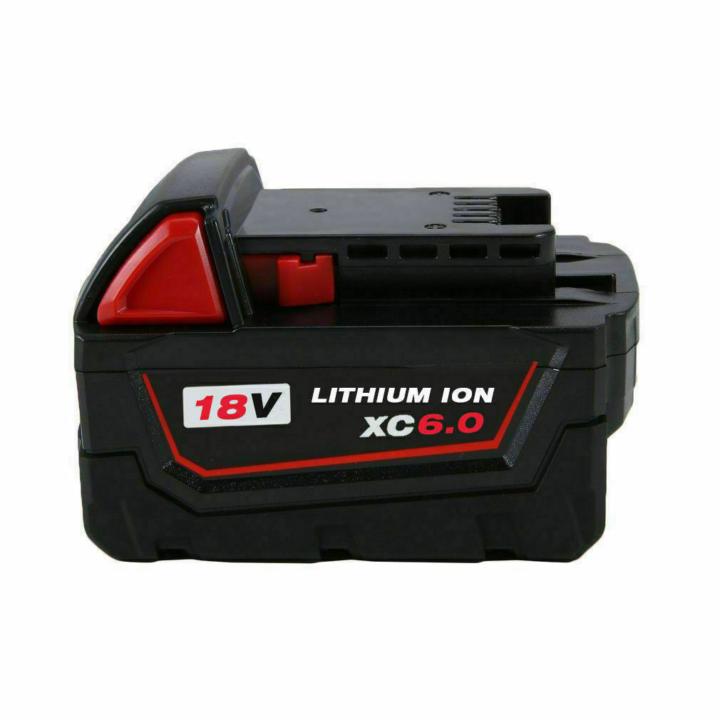18V Lithium Ion XC 6.0Ah Extended Battery For Milwaukee M18 M18B