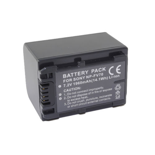 Battery for NP-FV70 fit Sony NP-FP71 NP-FP90 NP-FH30